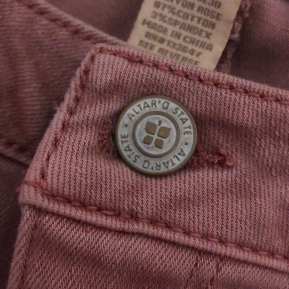Altar’d State Pink Jeans - Picture 3 of 4